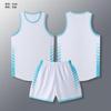 Nuevo uniforme de baloncesto, traje deportivo de secado rápido, transpirable, uniforme de equipo de competición con estampado personalizado.