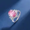 Pendente de Diamante Moissanite Brilhante de 5 Quilates em Promoção ao Vivo Pingente Gota d'Água Doce Elegante Colar para Clavícula