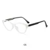 Nuevas Gafas Graduadas Estilo Europeo y Americano Ojo de Gato con Filtro de Luz Azul, Montura Elástica de Alta Gama y Diseño Versátil