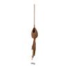 Nido de Pájaro Tejido a Mano Nórdico Bolsillo Colgante Maceta Bohemio Red para Plantas Bolsillo de Red con Gota de Agua Almacenamiento para Colgar en la Pared