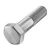 Tornillos hexagonales externos de acero inoxidable 201, que cumplen con el estándar nacional GB5782, con cabezas hexagonales, rosca parcial y rosca para máquina, tamaños M8 y M12