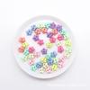Botão Estrela Fosco de Resina de 6mm Botão para Roupinhas de Bebê Bjd Mini Botão Acessórios Pequenos para Bonecas de Pano Botão de Algodão para Roupinhas de Bebê
