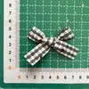 Accesorios de Lazo de Tela a Cuadros con Forma de Corazón Estilo Coreano DIY Bolsa Zapato Flor Sombrero Accesorios Leggings Accesorios de Ropa