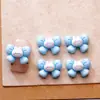 Celebridad de Internet Conejo Fresa Dibujos Animados Accesorios para Uñas Lindo Estéreo Piruleta Helado Accesorios para Uñas Pegamento de Crema DIY