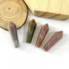 Bestsellers de Amazon de Venta Caliente Europeos y Americanos: Piedra Semipreciosa de Cristal 8*31mm Columna Hexagonal de Punta Única Piedra Suelta Accesorios DIY Joyería