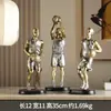 Set de Figuritas de Atletas para Decoración de Entrada Tienda Retro Hogar Nostálgico Cafetería Sala de Estar Estilo Europeo Grande