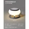 Luminária de Cabeça Solar para Coluna em Aço Inoxidável, Lâmpada de Jardim à Prova d'Água para Exterior, Lâmpada Elétrica para Coluna de Portão de Vila de Jardim, Lâmpada de Cerca