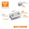 Clip de Fijación para Azulejos Hebilla para Maceta Refuerzo Clip para Vidrio de Acuario Caja de Flores Piscina de Verduras Caja de Siembra Accesorios Piezas de Fijación de Conexión