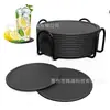 Posavasos de Silicona de Fábrica de 9 cm con Anillo Antiderrames Posavasos de Agua de Grado Alimenticio Antideslizante Almacenamiento para Taza de Café