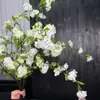 Flores Artificiais em Forma de Bola para Pesca, Buquê de Noiva, Flores Artificiais, Decoração de Salão de Casamento, Flores Artificiais de Alta Qualidade em Forma de Bola
