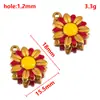Colgante de Acero Inoxidable Hecho a Mano DIY Estilo Chino Colgante Corazón Lazo Trébol de Cuatro Hojas Colgante Colgante de Joyería