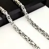Corrente DIY Aço Inoxidável Aço Titânio Grossa Pulseira Corrente Masculina Colar Acessórios de Joalheria Corrente de Material com Borla Feita à Mão