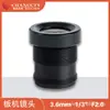 ChuangAn Optoelectronics Lente de 3.6mm Lente M12 de Montaje en Placa 1/3 Lente de Megapíxeles