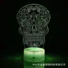 Regalo creativo exclusivo transfronterizo de Star Wars regalo luz de noche LED 3D colorida lámpara de mesa de noche con control remoto táctil