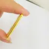 Barras de Oro Imitación de Alta Calidad del Fabricante, Ladrillos de Oro Sólido Puro Hechos a Mano, Artículos de Decoración para el Hogar con Significados Simbólicos, Pepitas de Oro Realistas para Atrezo