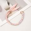Cadena para bolso, cadena decorativa, bolso de mano para mujer con accesorios, bolso de compra individual, correa para el hombro, bufanda de seda tejida, bolso de repuesto para colgar debajo del brazo.