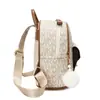 [Bolsas de Mujer Shichen] Bolso de Hombro para Mujer 2024 Nueva Moda Gran Capacidad Estilo Universitario Mochila Escolar Versátil Lujo Ligero