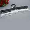 Percha de Plástico para Ropa Interior de Hombre Clip Negro Blanco en Forma de Peine Exhibidor Estante para Ropa Interior de Hombre Tienda de Lencería y Ropa Interior