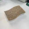 Esponja de Limpeza de Pano de Prato de Polpa de Madeira Natural Magic Wipe para Lavar Louça e Esfregar Panelas Ferramenta Mágica de Cozinha Esponja Abrasiva Transfronteiriça