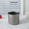 Vajilla Vintage de Acero Inoxidable 304, Tazones Retro Japoneses y Coreanos, Tazas, Platos de Porcelana de Hueso, Platos Hondos para Cena, Palillos, Platos Rectangulares, Olla Caliente para Barbacoa