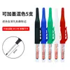 Marcador de punta larga de 30 mm, a base de aceite, impermeable, bolígrafo para carpintería, adecuado para marcar agujeros profundos en metal, azulejos de baño, disponible en negro, rojo, azul, verde y blanco