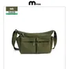 Estilo Literario Casual Neutro Simple Bolso Cruzado Ropa de Trabajo Versátil Repelente al Agua Bolso para iPad Logo Personalizado Bolsa para Estudiante