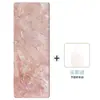 Esterilla de Yoga Gruesa de Goma y Gamuza de 5 mm, Amortiguadora, Antideslizante, Silenciosa, Esterilla Gruesa para Fitness y Aeróbicos, Tapete de Piso Insonorizado