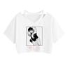 Camiseta con estampado de dibujos animados de Spell Battle Jujutsu Kaisen, informal, de verano, popular, de manga corta para mujer