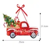 Amazon Nuevo Producto Decoración Navideña Colgante de Puerta Decoración Fiesta de Año Nuevo Adorno Navideño Colgante de Puerta para Árbol de Navidad