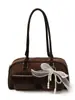 Bolsa Boston Simples de Nicho Coreana para Axila Feminina Nova Bolsa de Ombro Retro de Alta Qualidade Bolsa para Trabalho e Deslocamento