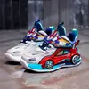 Zapatos Deportivos para Niños 2026 Primavera y Otoño Nuevos Zapatos Infantiles de Dibujos Animados con Luces, Zapatos que Brillan para Niños Pequeños y Niños Pequeños, Zapatillas para Correr