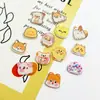 Botones de Animales Lindos de Dibujos Animados en Forma de Panda, Rana y Capibara para Decoración de Ropa Infantil, Calcetines y Gorros
