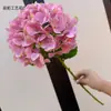 Hidrangea Artificial 3D Individual Avanzada Decoración de Boda Hotel Decoración de Sala de Estar en Casa Accesorios para Arreglo Floral de Guía de Carretera