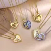 Collar Venta Caliente Transfronteriza Magnético Amor Luna Pareja Collares Accesorios Mujer Versátil Gama Alta Regalo Día de San Valentín