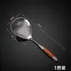Escumadeira de Aço Inoxidável 304 para Macarrão, Dumplings e Óleo; Escumadeira de Cozinha Doméstica; Skimmer alargado