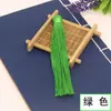 1 pieza de fleco de borla, 14CM, producto semiacabado de borla colgante para DIY, nudo chino al por mayor, adorno colgante hecho a mano, colgante, accesorio para coche