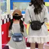 Bolsa de Peito Jeans da Moda para Crianças Combinação Pai-Filho Moda Casual Bolsa Transversal Meninos e Meninas Porta-Moedas Externo Nova Bolsa de Cintura