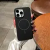 Funda de Silicona Líquida Anticaídas para Apple 17, Succión Magnética con Anillo Delgado, Tacto Similar a la Piel, Funda Protectora para iPhone 16 Pro Max