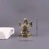 Adornos de Latón Puro Cuadrados Bestia Grande Qinglong Tigre Blanco Suzaku Xuanwu Mascota de Té Sala de Estar Oficina Decoración del Hogar
