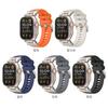 [Sentido de Gama Alta] Adecuado para Apple Watch Generaciones 1-9 Correa de Caucho de Flúor Ultra Funcional Correa iWatch
