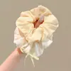 Goma para el pelo con lazo de cuadros para mujer 2026 Nuevo estilo de alta gama Cuerda elástica para el pelo Accesorio para coleta