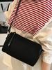 Bolso Cuadrado Pequeño de Ante Maillard 2025 Moda de Verano Simple Bolso Almohada de Gran Capacidad para Viajes de Trabajo Bolso Bandolera de Hombro