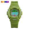 Reloj Digital para Niños Moment Beauty Skmei Reloj de Pulsera para Estudiantes Reloj Digital de Moda Deporte al Aire Libre Multifuncional Resistente al Agua Mesa Led