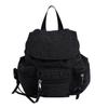 Mochila de Mujer Estilo Pastoral de Moda 2025 Coreana Nueva Nicho Para Viajero Bolso de Hombro Multibolsillo Mochila Cruzada