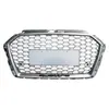 Modelos 17-20 Adequados para Audi A3 Upgrade para Grade Frontal Rs3 com Design de Colmeia e Recurso Acc