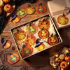Novas decorações acrílicas temáticas de Halloween transfronteiriças, enfeites de mesa para o festival dos fantasmas, decorações de feriado para vitrine de casa, pequenas decorações para pendurar