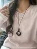 Camiseta básica de manga larga con cuello redondo para mujer, casual, corte holgado, adelgazante, adecuada como capa interior, estilo coreano, top elegante para principios de otoño