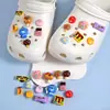 Juego de comida de simulación, serie M Bean Man, resina, accesorios de joyería para bricolaje, pegamento en crema, funda para teléfono móvil, agujero, zapatos, material de parche
