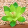 Planta Suculenta Mini Atacado Cabeça de Flor Artificial Pequenos Acessórios para Arranjo de Flores Suculenta Falsa Flor de Plástico Planta Decorativa Planta em Vaso