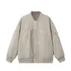 Yidao Vintage 2026 Primavera Novo Jaqueta de Voo Workwear Retro Americano Masculina Tendência Casual Versátil Peça Externa